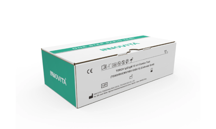 TOXO/CMV/RV/HSV I/HSV II IgG_IgMCombo Test (Colloidal Gold)